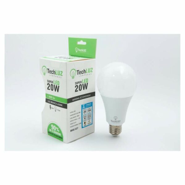 LAMPADA LED 20W 6500K TECHLUZ LP20WA