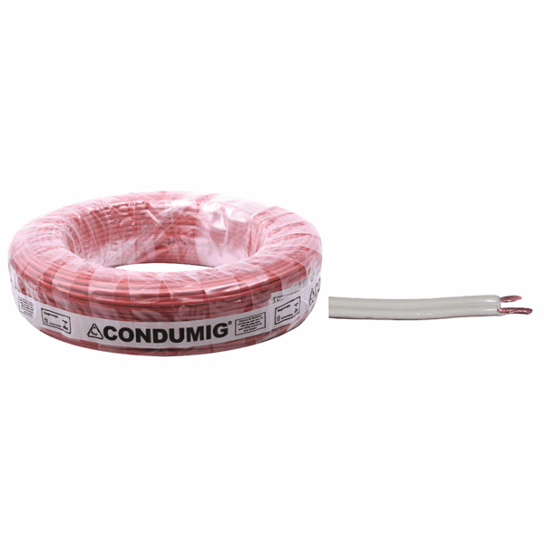 FIO PARALELO 2X2,5 100M CONDUMIG BRANCO