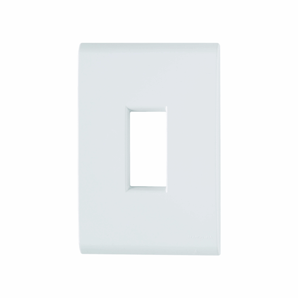 PLACA 2X4 1MOD VERT C/SUP LIZ TRAMONTINA