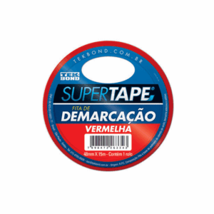 FITA DEMARC 48MMX15M TEKBOND VERMELHA