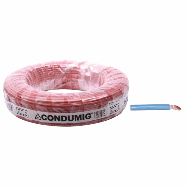 FIO CAB FLEX 1X10 100M POWER CABLE VERMELHO
