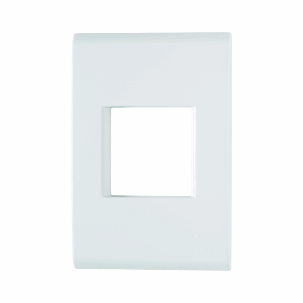 PLACA 2X4 2MOD C/SUP LIZ TRAMONTINA