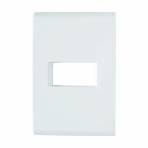 PLACA 2X4 1MOD HORIZ C/SUP LIZ TRAMONTINA