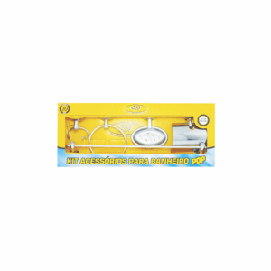 KIT ACESSORIOS INOX P BAN 5P P VEMA