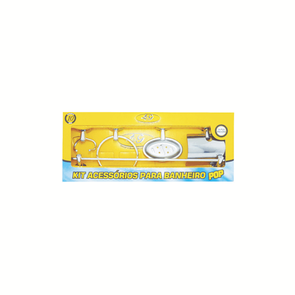 KIT ACESSORIOS INOX P BAN 5P P VEMA