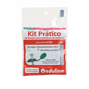 KIT ONDULINE PREGO VERDE