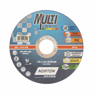 DISCO CORT 4,1/2 MULTICORTE NOR