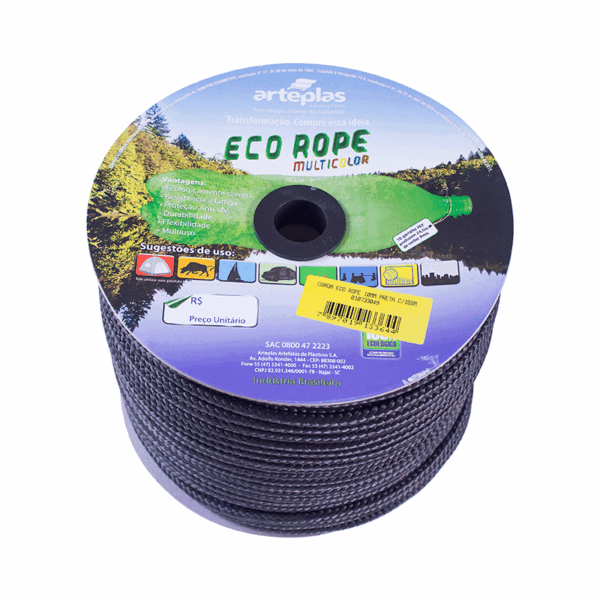 CORDA SEDA CARR 10MM 165M PTA ART ECO ROPE