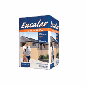 TINTA ACRIL ECON 18L EUCALAR PALHA