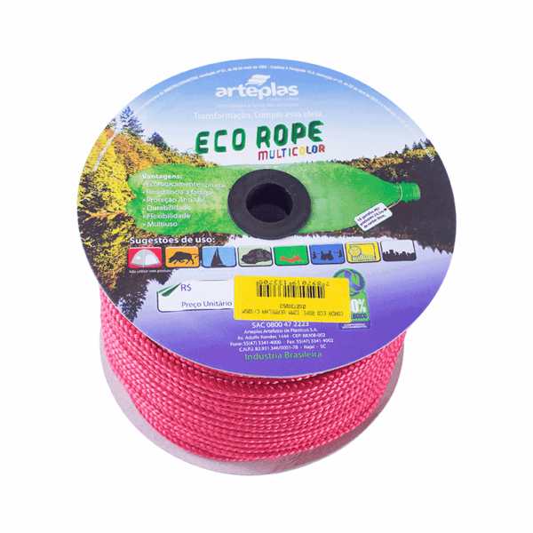 CORDA SEDA CARR 12MM 105M VRM ART ECO ROPE