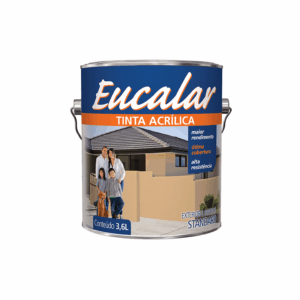 TINTA ACRIL ECON 3.6L EUCALAR AREIA