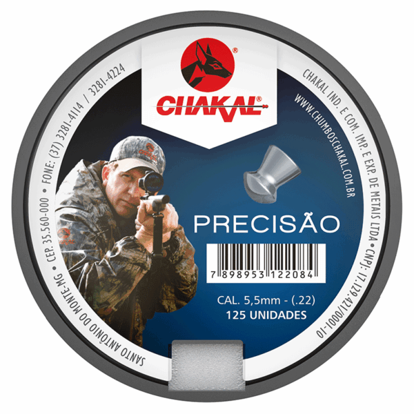 CHUMB ESPING 5.5MM PRECISAO CHAKAL C/125 UN