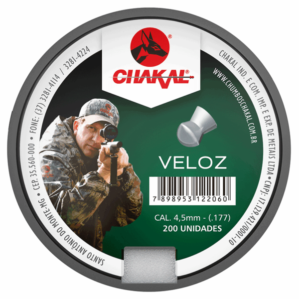 CHUMB ESPING 4.5MM VELOZ CHAKAL C/200 UN