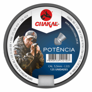 CHUMB ESPING 5.5MM POTENCIA CHAKAL C/125 UN