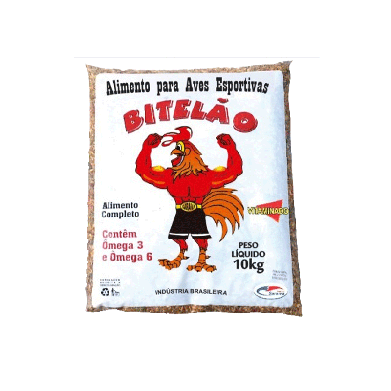 RACAO P/GALO BITELAO SARAIVA