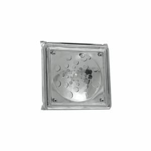 GRELHA QUAD 10X10 C/ CAIXILHO PRINOX