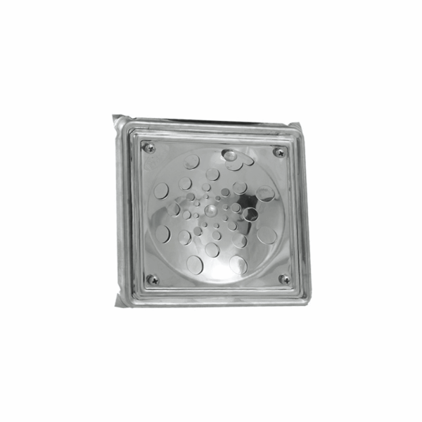 GRELHA QUAD 10X10 C/ CAIXILHO PRINOX