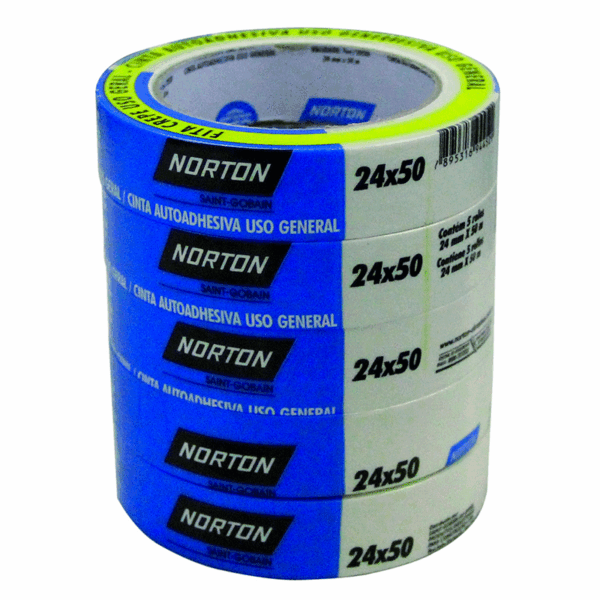 FITA CREPE USO GER 24MMX50M NORTON