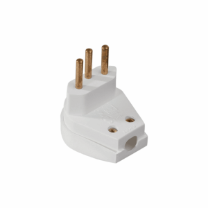 PLUG FORTE 2P 1T 20A 250V BCO MEC TRONIC