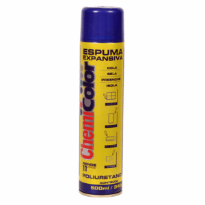 ESPUMA EXPANS POLI 500ML CHEMIC