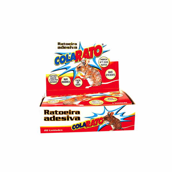 RATOEIRA ADESIVA COLA RATO AMERICAN