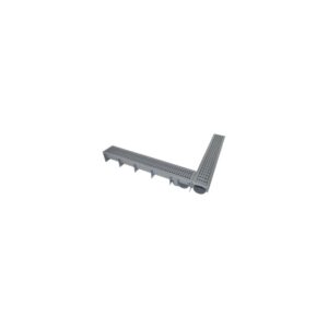 CALHA P/PISO 100X15X12CM CZ MALLTON CINZA