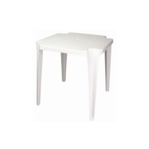 MESA PLAST QUADRADA BCA 70CM ANTARES