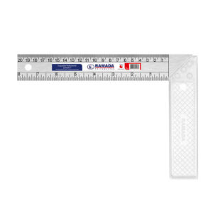 ESQUADRO ACO 10 25CM ZAMAC P RAMADA PROFISSIONAL 1210