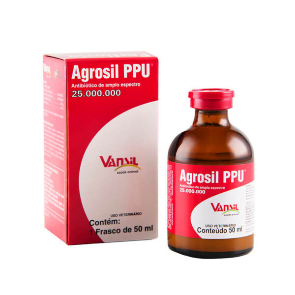 ANTIBIOTICO INJ AGROSIL PPU 50ML VANSIL PA000101