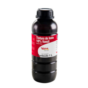 ANTISSEPTICO TINTURA IODO 10% 1L VANSIL PA000198