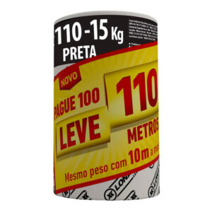 LONA PRETA LONAX 4X100 15KG 10M REF.38