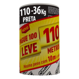 LONA PRETA LONAX 4X100 36KG 10M REF.90