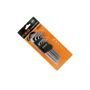 CHAVE TORX CR VAN 9PCS T10-T50 FOX 47.25