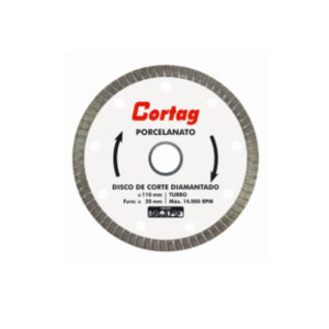 DISCO DIAMANTADO PORCEL 4 1/2 110X20MM CORTAG 6086 60863