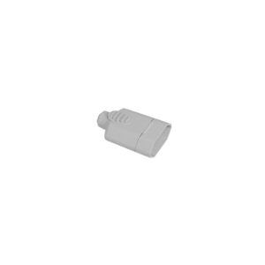 PINO FEMEA 2P 10A CINZA C/10 1429 ILUMI