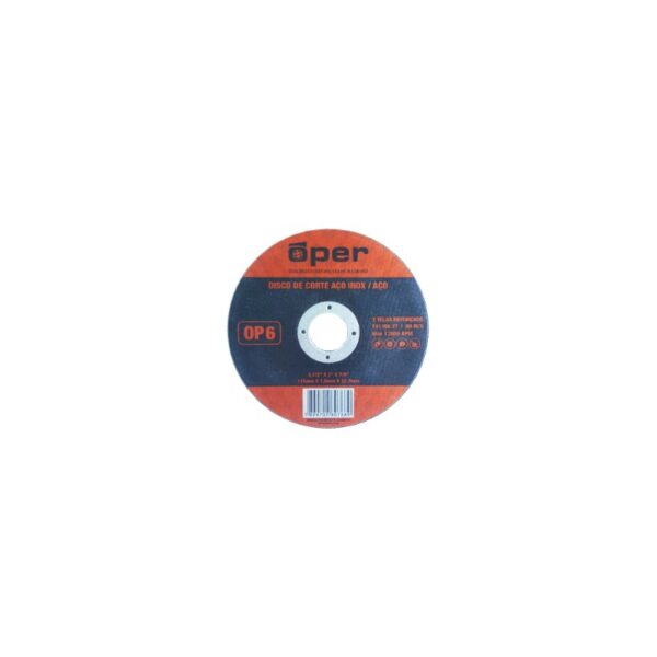 DISCO CORTE INOX 4,1/2X1X7/8 OPER