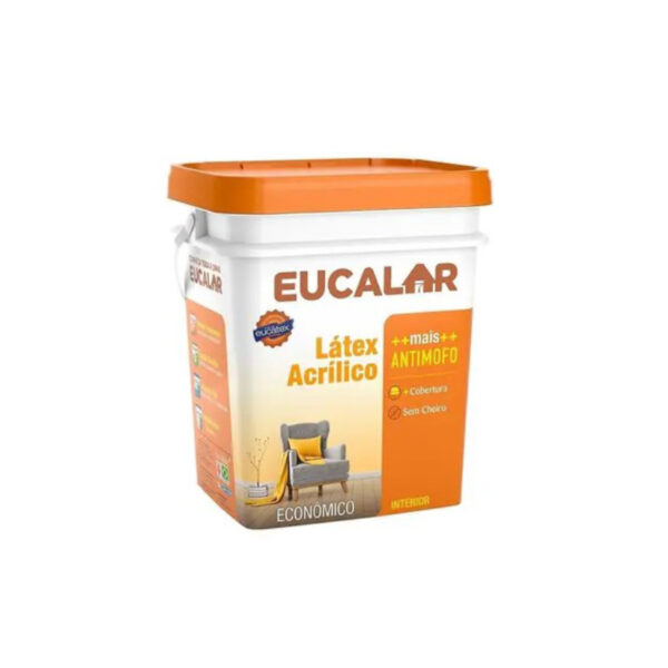 TINTA ACRIL 18L INT ECO AREIA EUCALAR EUCATEX 407011.24