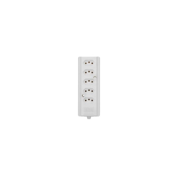 TOM BARRA 5ENT 2P+T 10A INTERNEED BRANCO