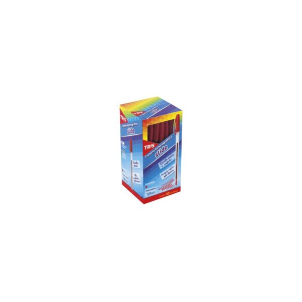 CANETA ESF SLIDE 1.0MM VM TRIS