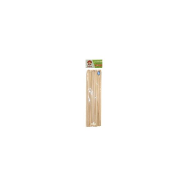 ESPETO CHURRAS BAMBU 3MMX25CM BILLA C/50