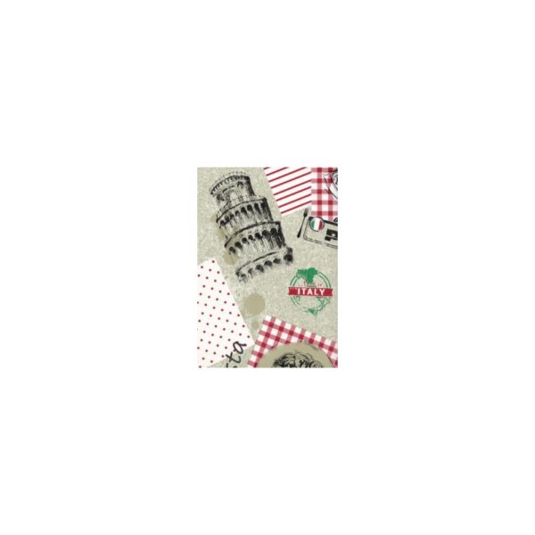 TOALHA TERM PIZZA 1.40X30M OPER ESTAMPADO