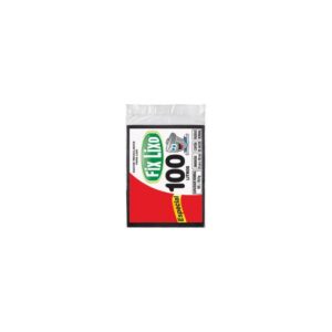 SACO PLAST LIXO ALMOFADA 100L FIX PRETO C/ 5 UN