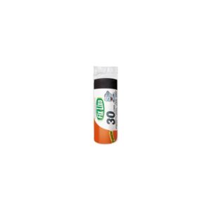 SACO PLAST LIXO ROLO 30L FIX PRETO C/ 50 UN