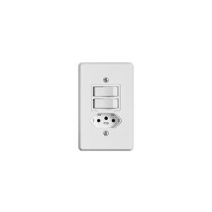 INT 2TC SIMP+1TOM C/PL 2X4 10A PRAT 19210 ILUMI