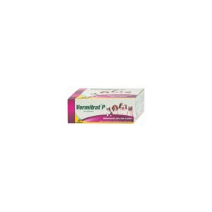 VERMIFUGO CAO/GATO COMPRIMIDO VERMITRAT P 25 CTX6UN