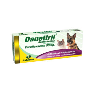 ANTIBIOTICO COMPRIMIDO DANETTRIL 10CP INDUBRAS IND120