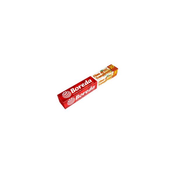 FILME PVC 28CMX30M BOREDA