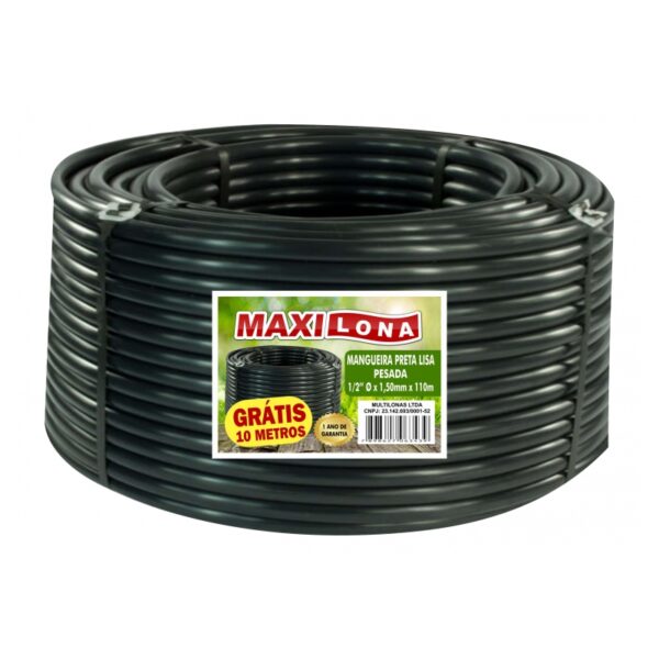 TUBO 1/2X1,5MM PT VD 100M MAXILONA POLIETILENO
