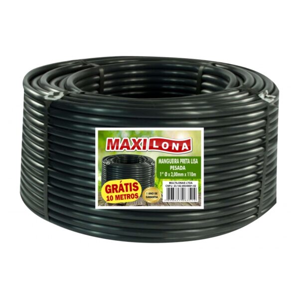 TUBO 1X2MM PT VD 100M MAXILONA POLIETILENO