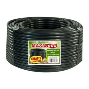 TUBO 3/4X1,5MM PT VD 100M MAXILONA POLIETILENO